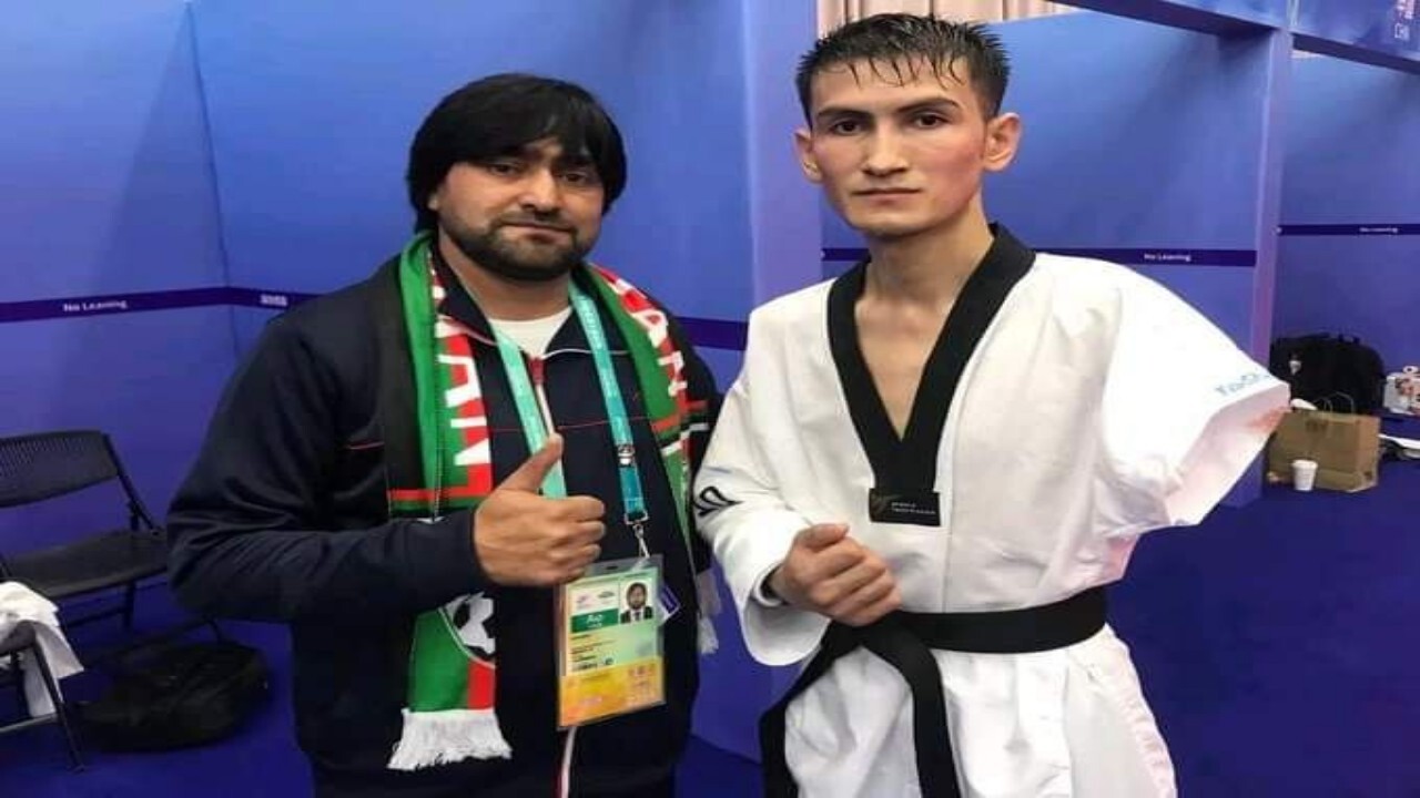نماینده پاراتکواندوی افغانستان به مرحله یک چهارم نهایی مسابقات آسیایی راه یافت