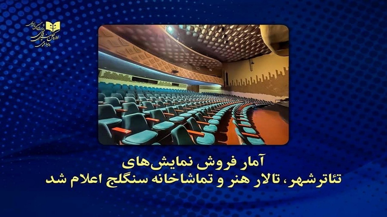 آمار تماشاگران برخی سالن‌های تئاتر در تهران