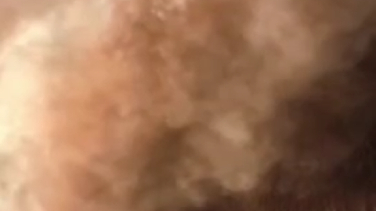 تصاویر هوایی از وقوع توفان در مریخ
