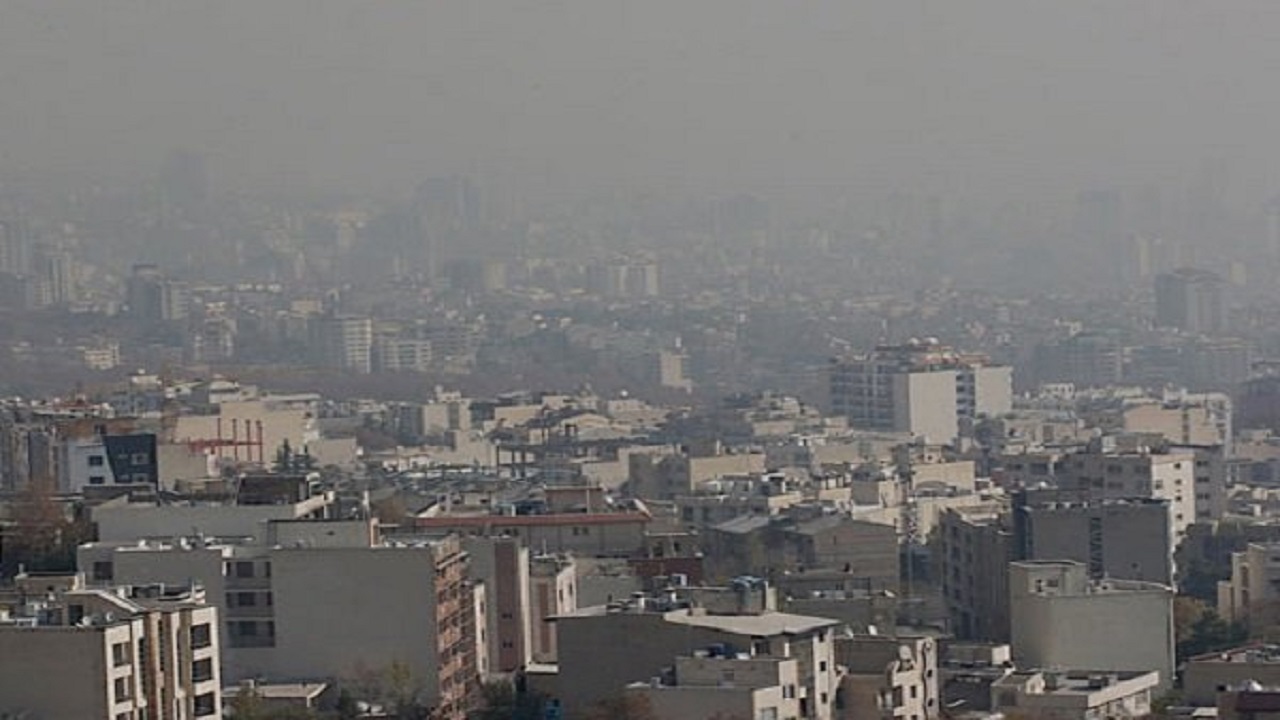  احتمال انباشت آلاینده‌های جوی در استان قزوین 