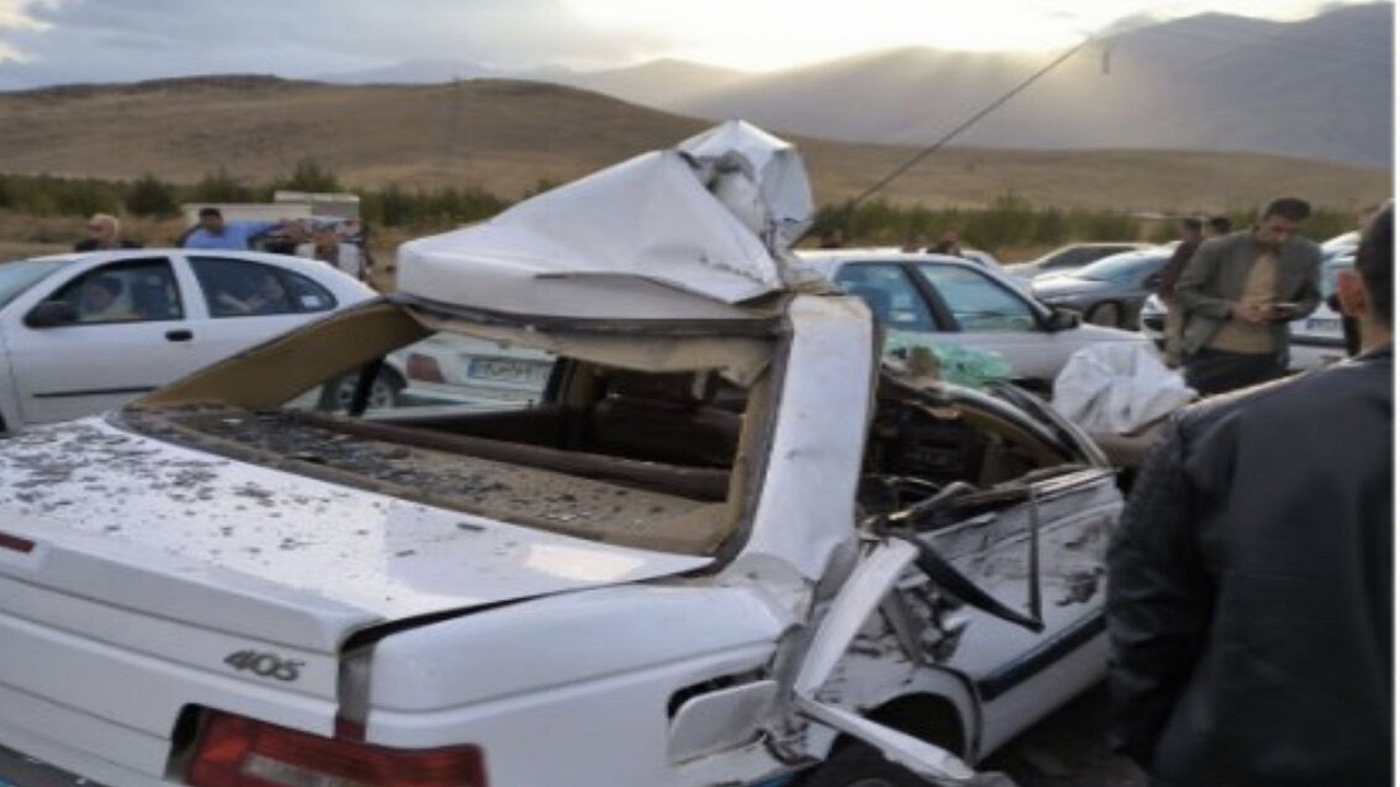 تصادف سه خودرو در  ارومیه با سه کشته و ۱۳ مصدوم