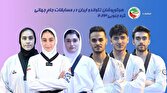 - تیم ملی تکواندوی ایران روی سکوی سوم جهان ایستاد
