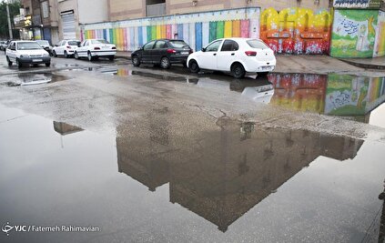 آبگرفتگی خیابان‌های اهواز با چند دقیقه بارندگی