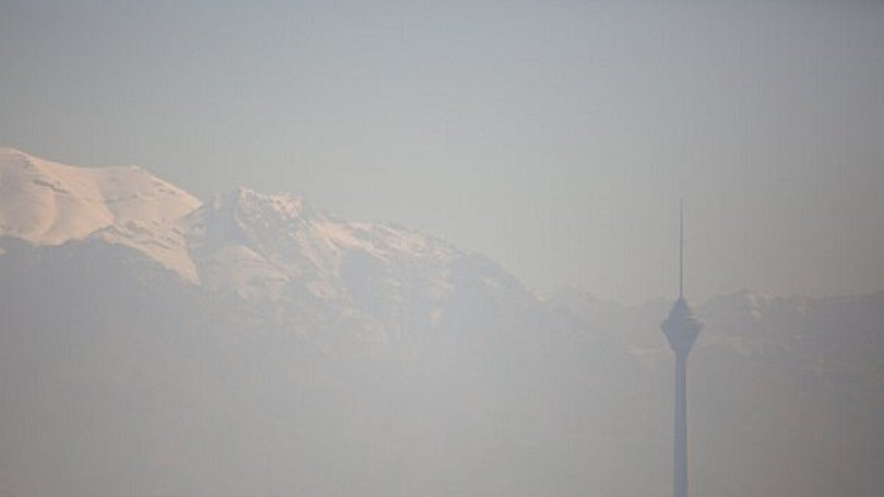 وضعیت هوای تهران نارنجی است/ آخرین شاخص کیفیت هوا