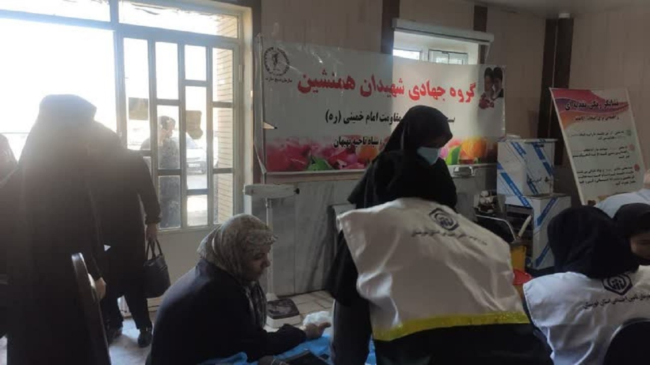 برگزاری اردو جهادی در شهر منصوریه بهبهان و غربالگری بیش از ۲۳۰ نفر