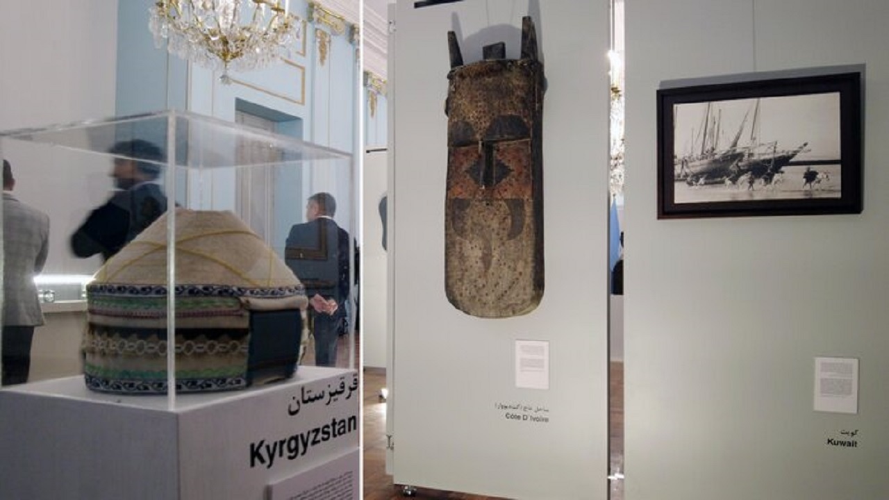 نمایش میراث و آثار هنری ۳۵ کشور در کاخ نیاوران