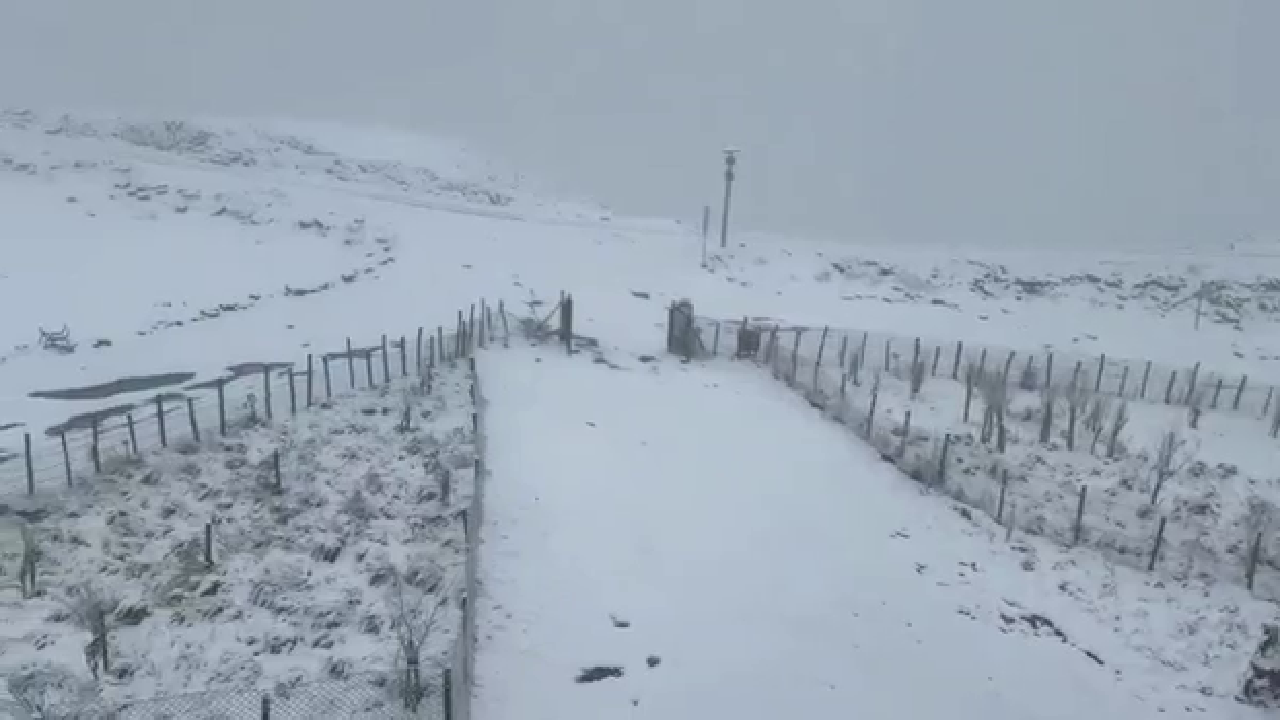 بارش برف در مناطق کوهستانی  گیلان