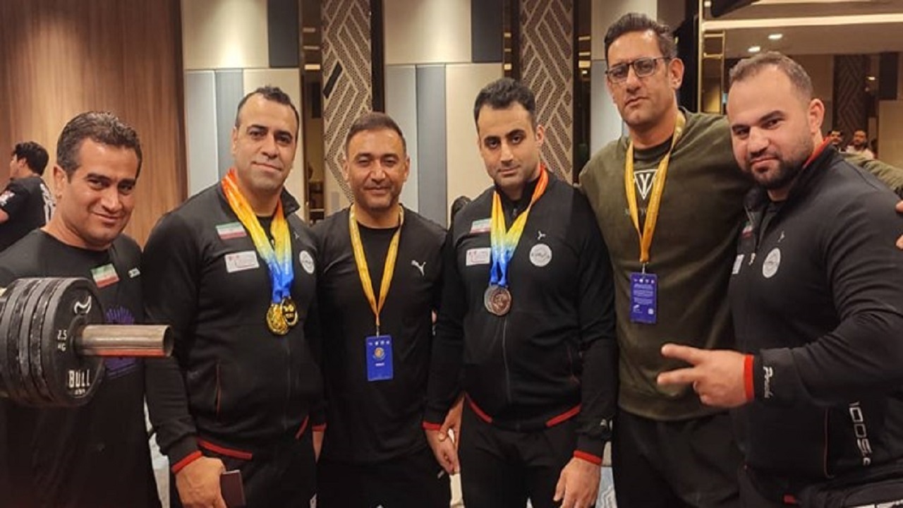 رضایی دومین طلایی ایران در پاورلیفتینگ قهرمانی آسیا