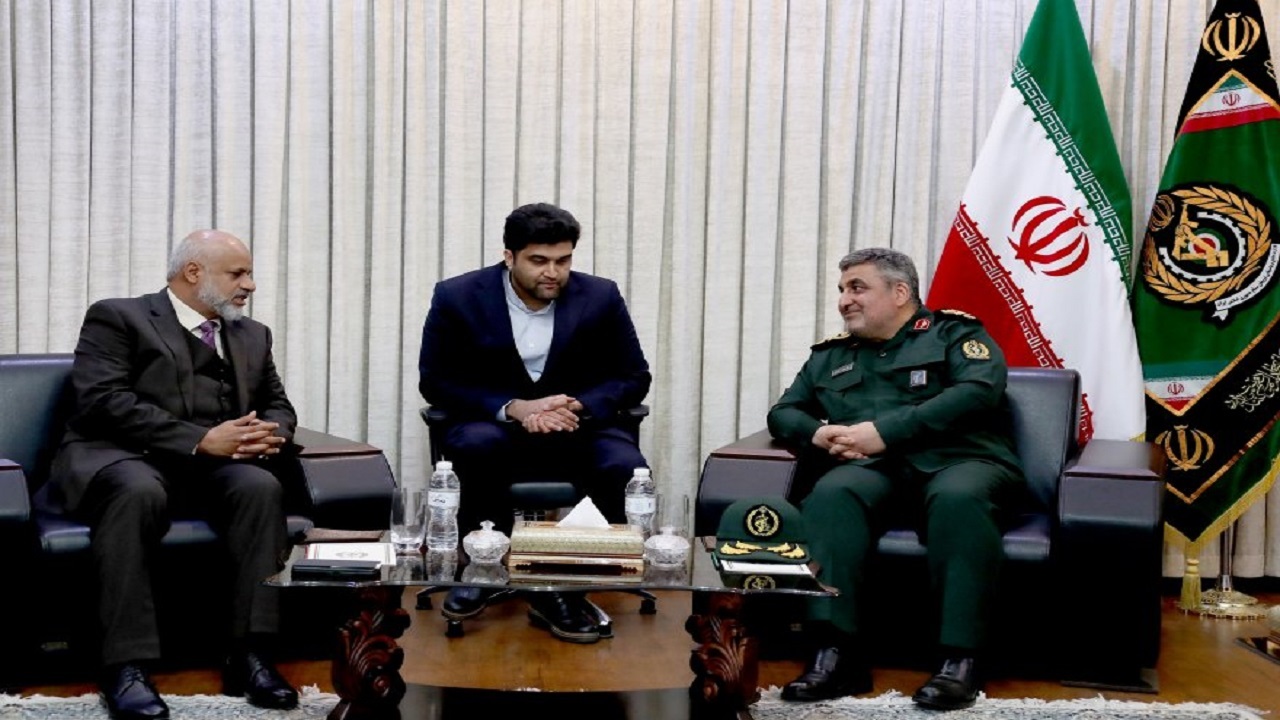 دیدار رئیس دانشگاه عالی دفاع ملی سلطنت عمان با جانشین وزیر دفاع در تهران