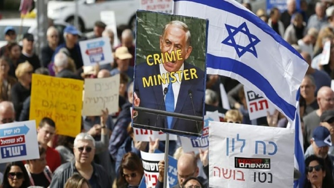 اکثریت صهیونیست‌ها خواستار استعفای نتانیاهو هستند