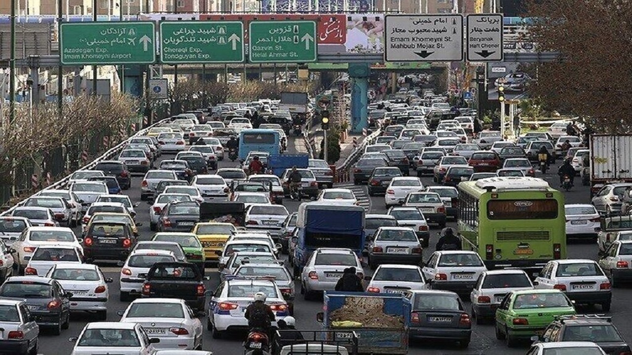 آخرین وضعیت ترافیک عصرگاهی جاده‌های کشور