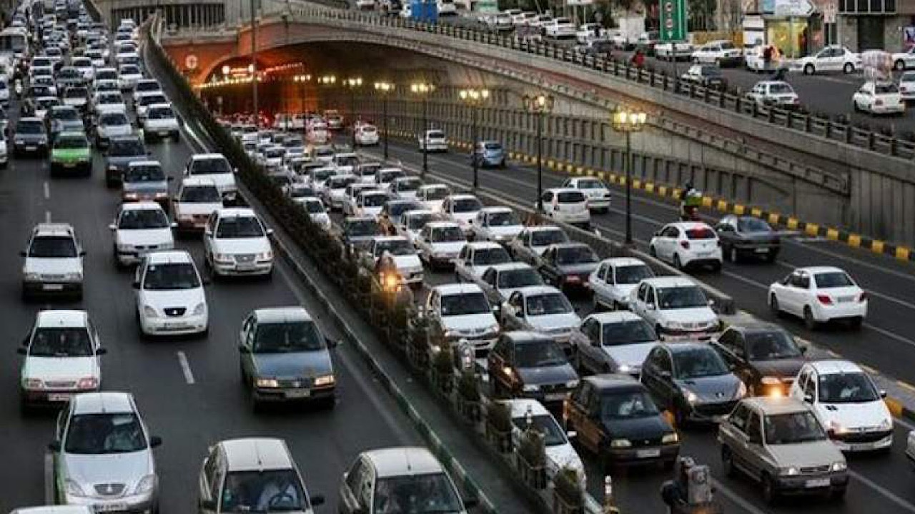 وضعیت ترافیکی پایتخت در چهارشنبه هشتم آذرماه