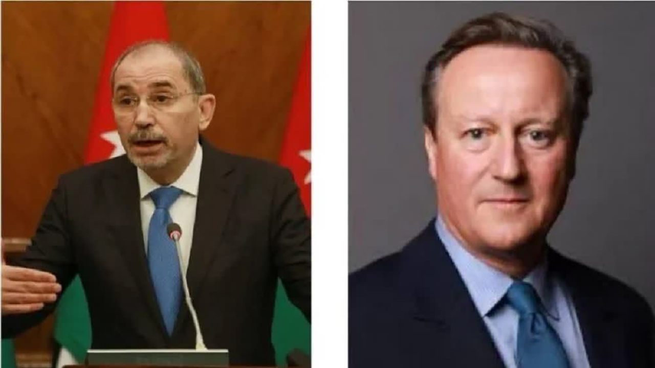 وزیران خارجه اردن و انگلیس آخرین تحولات غزه را بررسی کردند