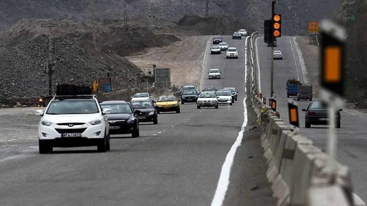 ترافیک در محورهای استان سمنان پرحجم است