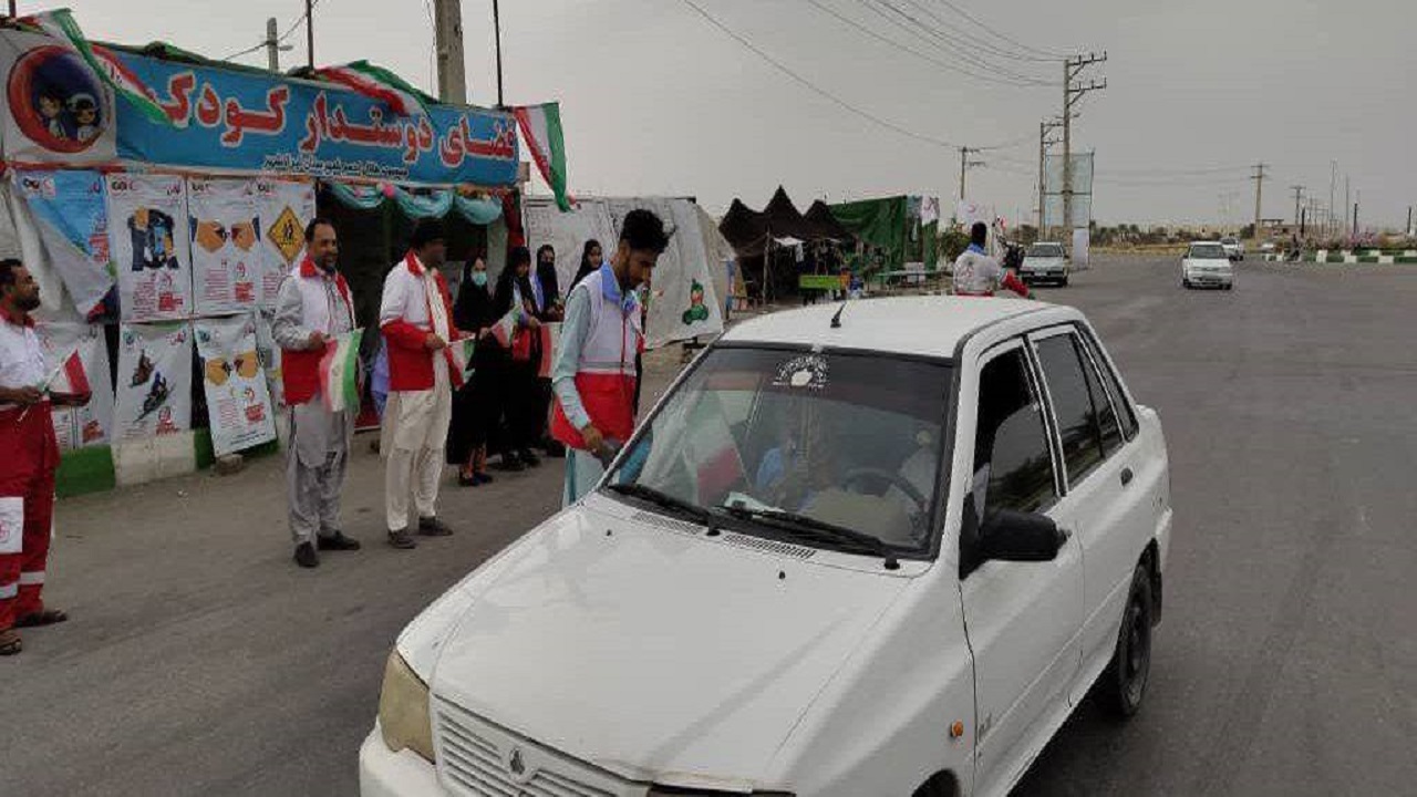 خدمات هلال احمر سیستان و بلوچستان به مسافران نوروزی از ۴۱ هزار نفر گذشت