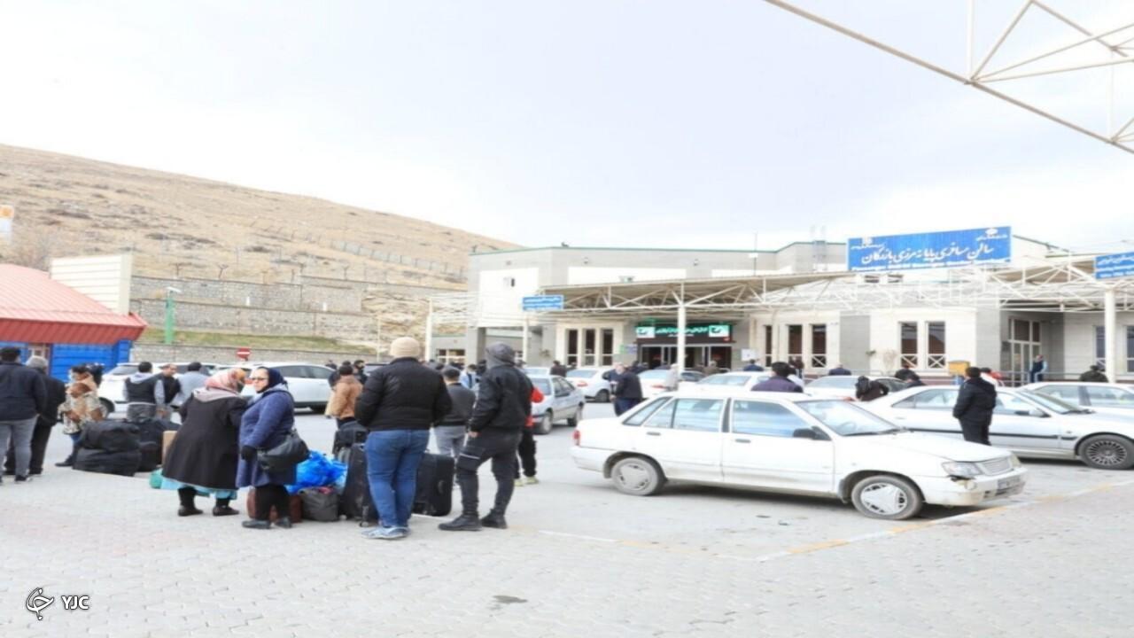تردد ۲۱۵ هزار مسافر نوروزی در پایانه‌های مرزی آذربایجان‌غربی