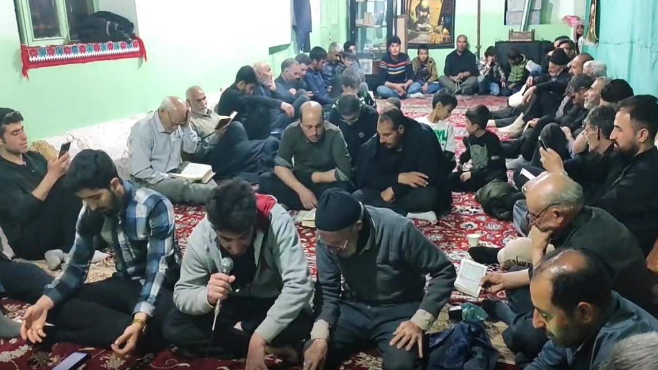 مناجات اهالی روستای توآباد در آخرین روز از لیالی قدر + فیلم