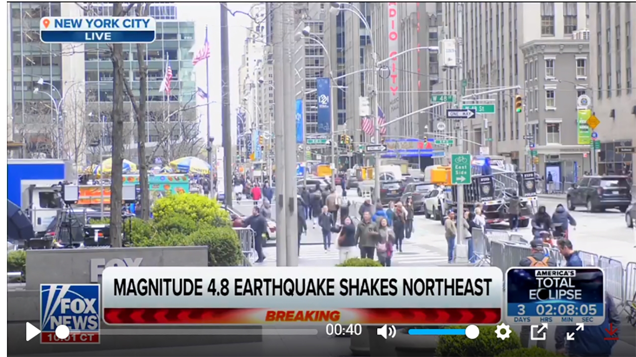 زمین لرزه نیویورک آمریکا را لرزاند/ نشست شورای امنیت برای لحظاتی مختل شد