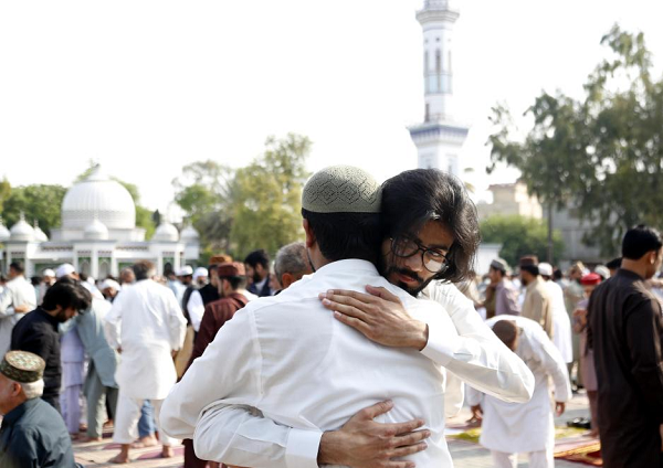 عید فطر در شهر راولپندی پاکستان