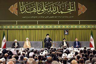 دیدار مسئولان نظام و سفرای کشور‌های اسلامی با رهبر انقلاب