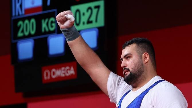 2 مدال نقره و برنز دستاورد وزنه برداران ایرانی در مسابقات جهانی
