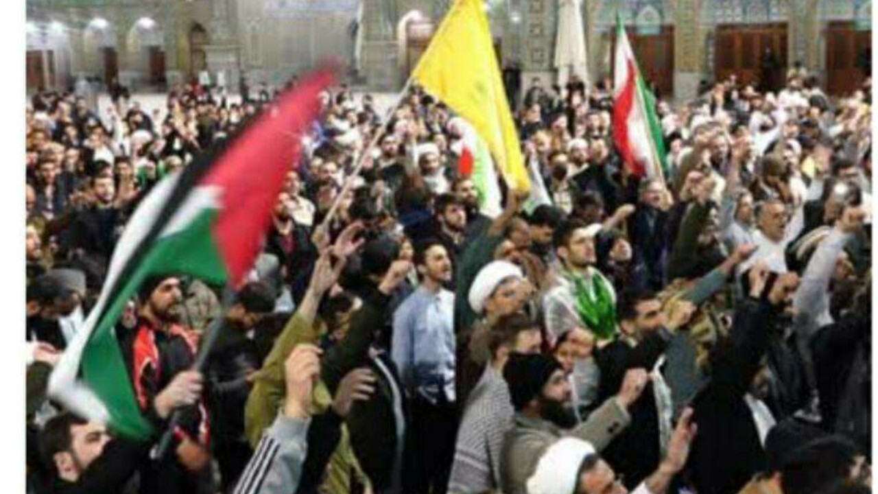 موج سرور مردم قم در حمایت از حملات پهپادی ایران علیه اسرائیل