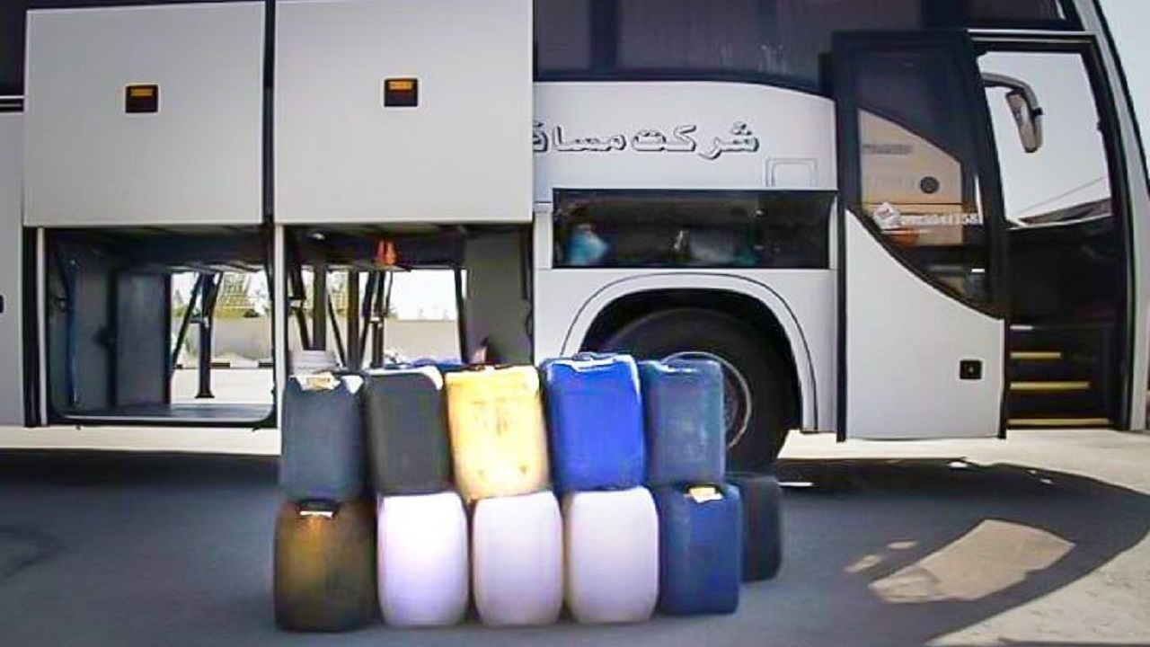 ۶ اتوبوس حامل سوخت قاچاق در بیرجند به مقصد نرسید