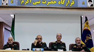 باشگاه خبرنگاران -لحظه شروع عملیات سپاه پاسداران از پایگاه نبی اکرم