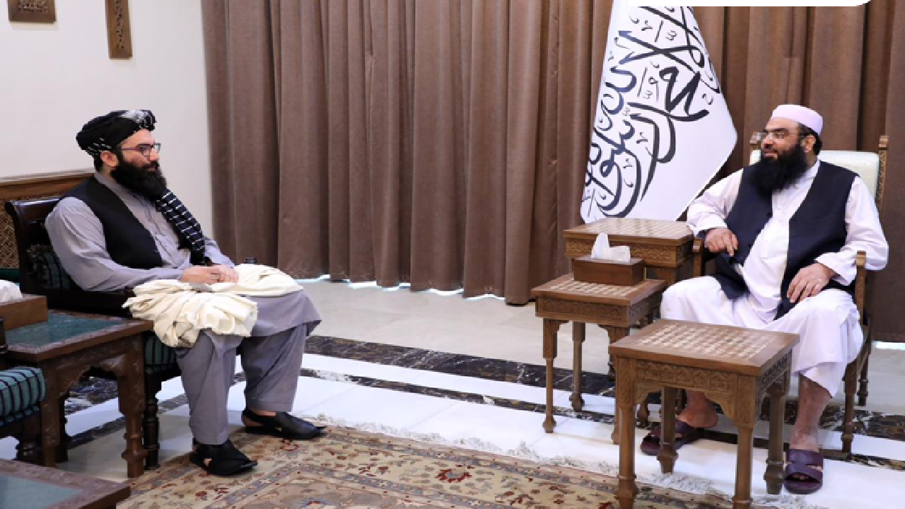 دیدار مقامات طالبان در ارگ ریاست جمهوری