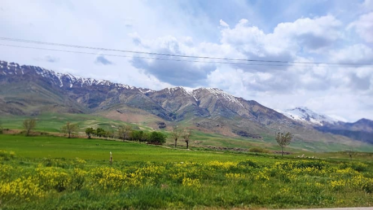 نگاهی به طبیعت بهاری دهستان پشتکوه + تصاویر
