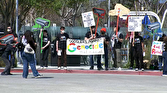 تحصن کارمندان گوگل در اعتراض به همکاری این شرکت با رژیم صهیونیستی
