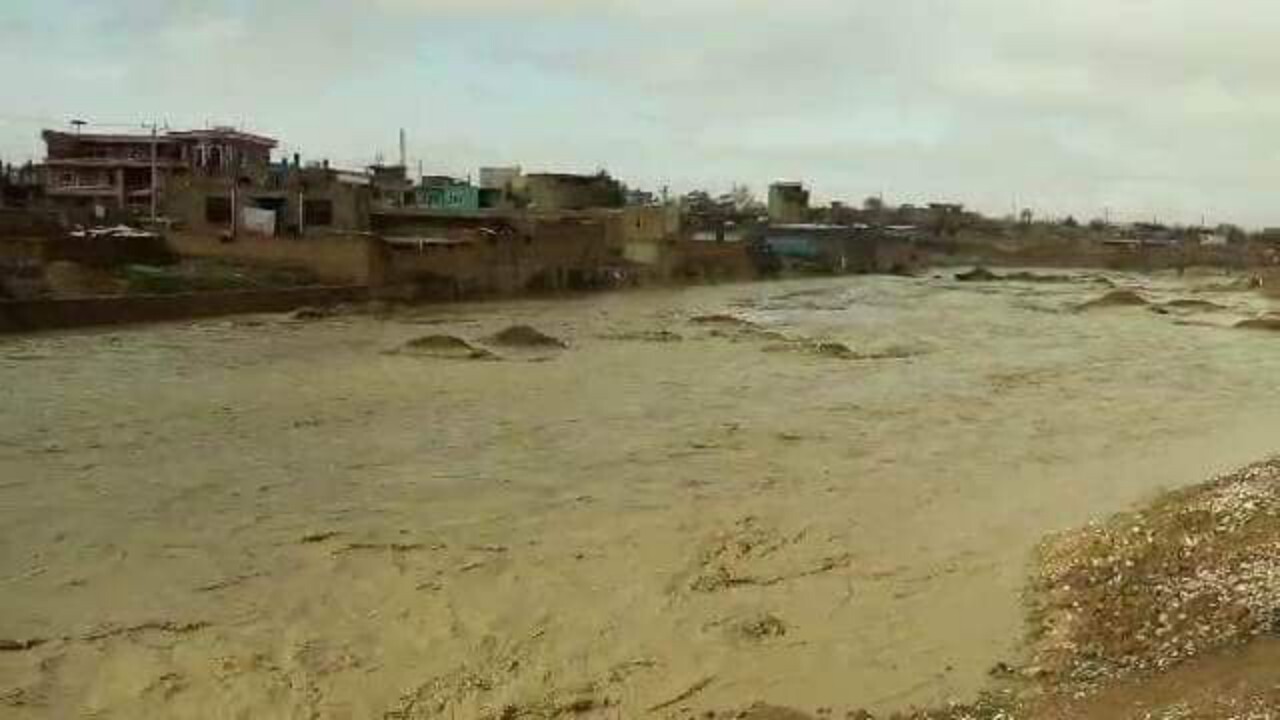 وقوع سیلاب در فاریاب و سرپل