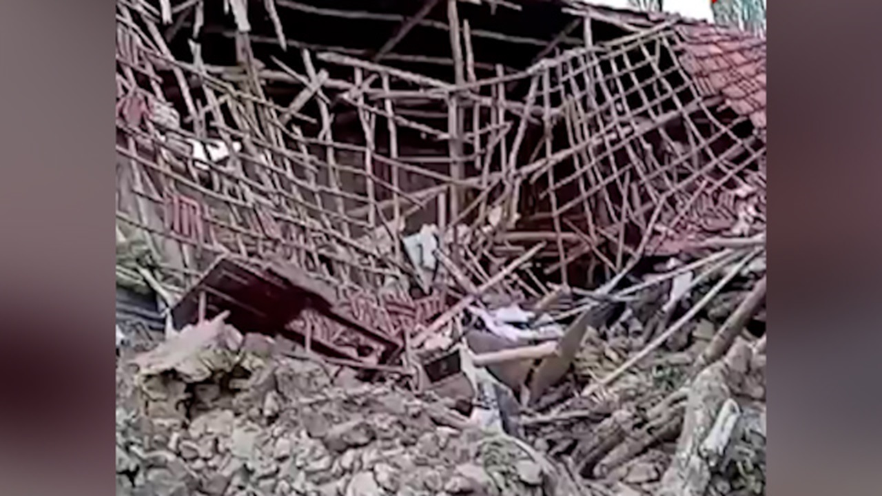 خسارت زلزله ۵.۶ ریشتری در شمال ترکیه + فیلم