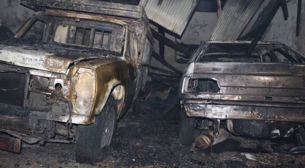 آتش سوزی یک واحد مسکونی و یک واحد صنفی در بلوار لاکان رشت