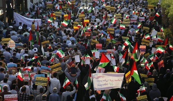 راهپیمایی همبستگی با مردم غزه در هرمزگان برگزار شد