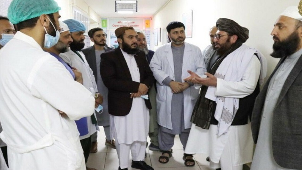 سفر گروه پزشکی ترکیه به کابل