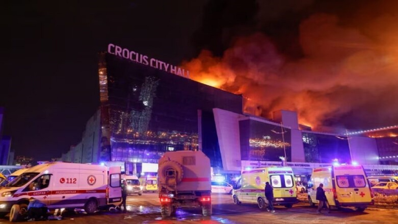 آمار قربانیان حمله تروریستی مسکو به ۱۴۳ نفر رسید