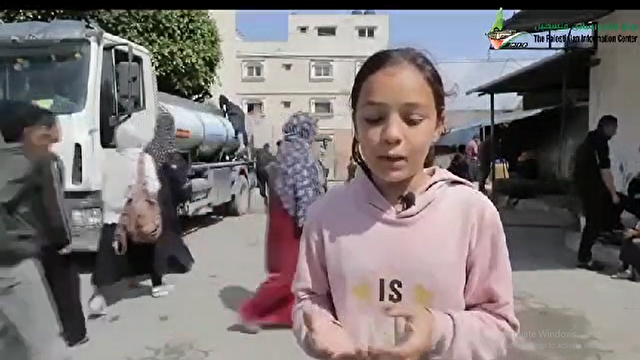 باشگاه خبرنگاران -پیام تبریک دختر بچه فلسطینی به مردم ایران از دل آوار‌های غزه + فیلم