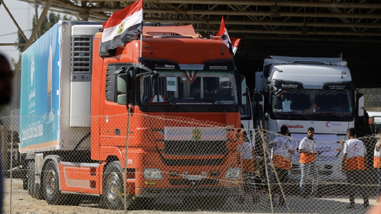 ۷۰۰۰ کامیون در انتظار ورود به غزه هستند