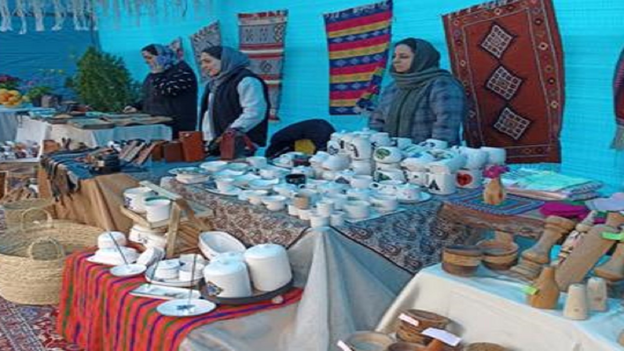 افتتاح بازارچه ملی صنایع دستی در نوشهر