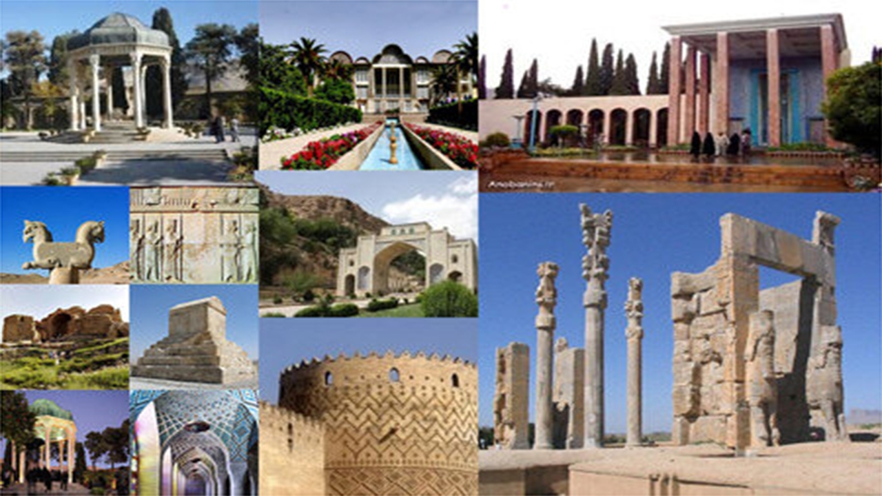شیراز میزبان مسافران نوروزی از نقاط مختلف کشور است + فیلم