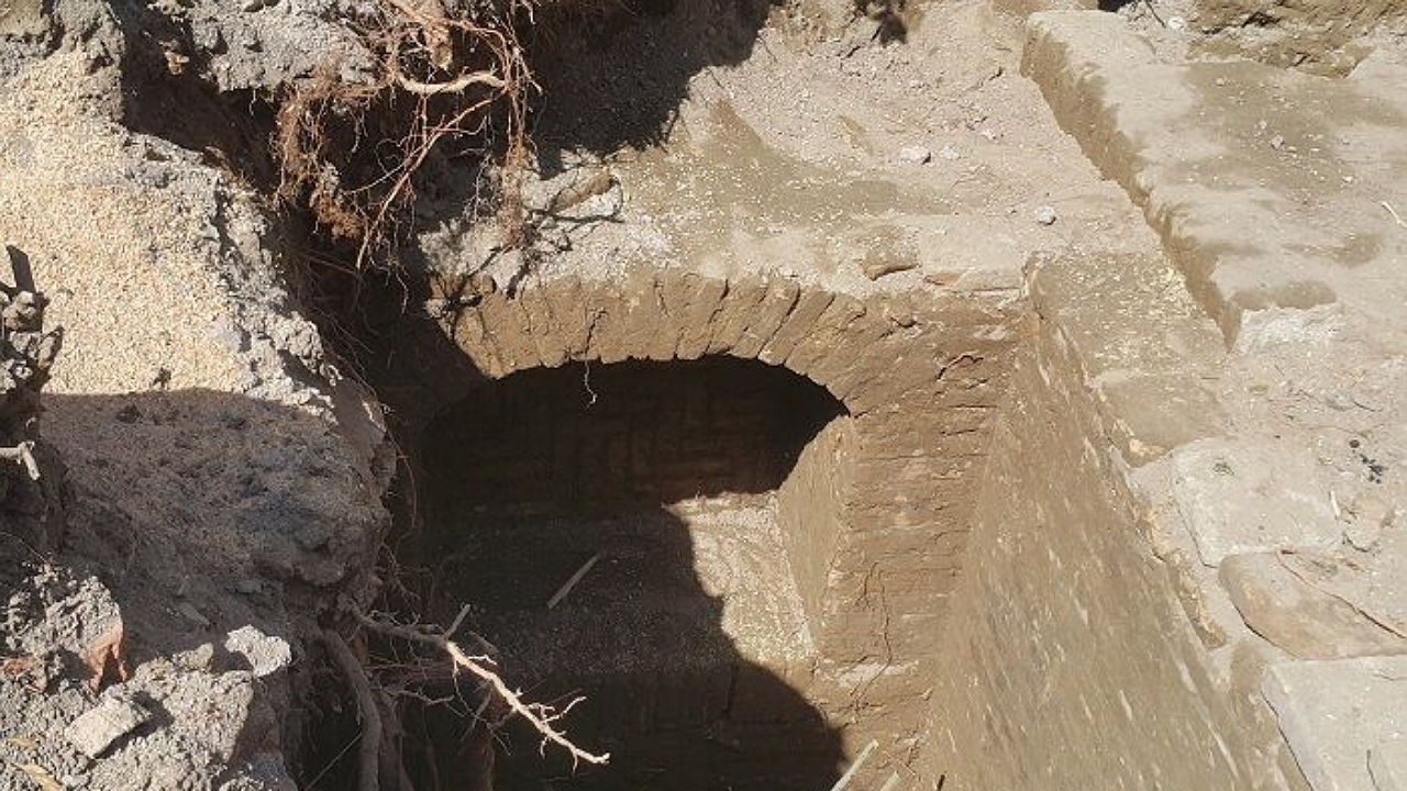 یک آب انبار تاریخی عهد قاجاریه در تربت‌حیدریه کشف شد