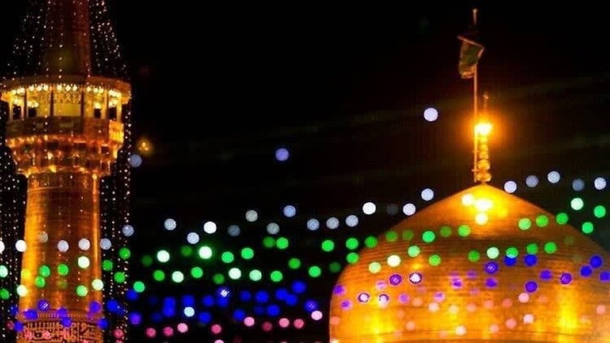 باشگاه خبرنگاران -چراغانی و فضاآرایی حرم حضرت رضا(ع) به مناسبت میلاد امام جواد(ع)