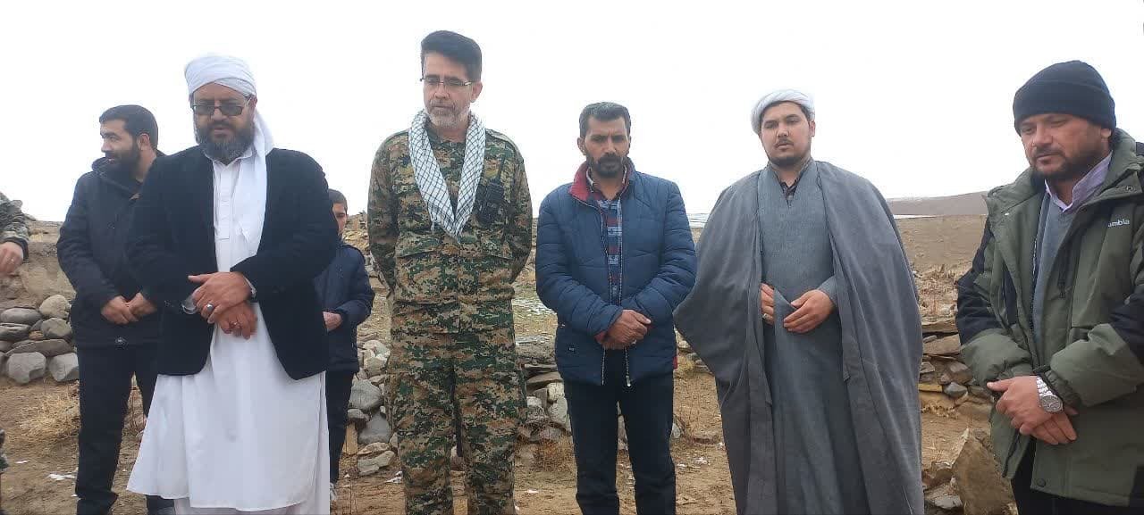 مراسم یادواره شهید اهل سنت در صالح آباد