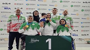 رکوردشکنی جوانمردی در جام جهانی پاراتیراندازی/ ۵ مدال برای ایران