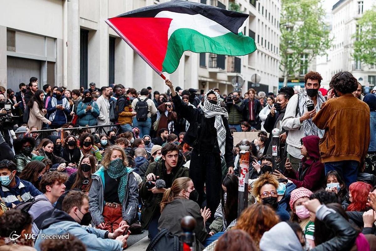 تداوم اعتراض‌های دانشجویی در اروپا در حمایت از مردم غزه