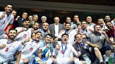 باشگاه خبرنگاران -تبریک اینفانتینو و شیخ سلمان برای قهرمانی تیم ملی فوتسال ایران در جام ملت‌های آسیا