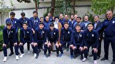 باشگاه خبرنگاران -دیدار تیم ملی والیبال دانش‌آموزی ایران با رهبر انقلاب