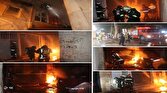 باشگاه خبرنگاران -مهار آتش‌سوزی در مغازه شارژ سیلندر گاز