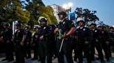 باشگاه خبرنگاران -پلیس لس‌آنجلس با تمام قوا آماده سرکوب دانشجویان معترض شد